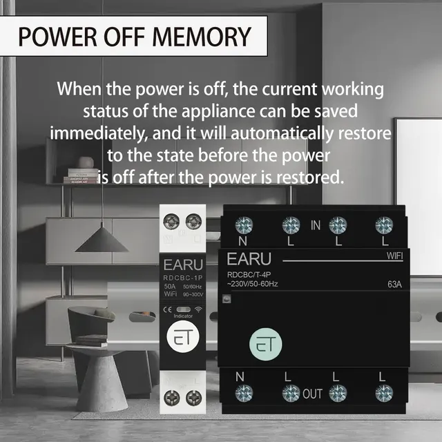 Disjoncteur WiFi intelligent – vue 4