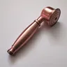 Pommeau douche main antique laiton cuivre brossé rond… – vue 2