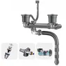 ABFS Kit de vidange d'évier Double – vue 2