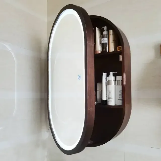 Miroirs intelligents ronds à cadre – vue 5