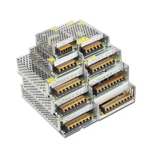 Alimentation électrique 3V 5V 9V 12 V 15V 18V 24V 36V 1A pipeline 3A 5A snap8A 10A 20A 50A Alimentation électrique à découpage 12 V Volt 220V à 12 V AC-DC SMPS