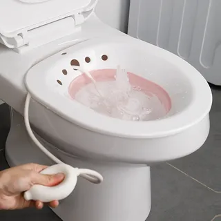 Bidet portable manuel hygiène intime silicone souple lavable…