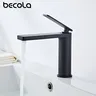 Becola robinet de lavabo noir salle de bains mitigeur… – vue 2