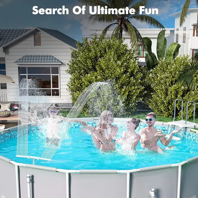 Fontaine de piscine doubles fontaines d'eau de… – vue 2