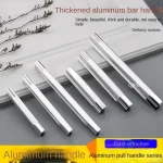 Boutons d&rsquo;armoires de placard, poignée de garde-robe moderne pour quincaillerie de porte de meubles, poignées de cuisine en alliage d&rsquo;aluminium, poignées de tiroir