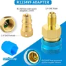 Adaptateur coupleur à raccord rapide pour R1234YF à R134A – vue 4