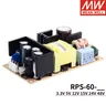 Moyen bien 60W Alimentation Médicale RPS-60-3.3 3.3V… – vue 1