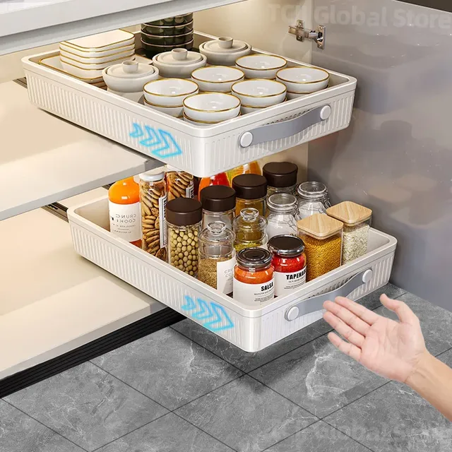 Armoire coulissante de cuisine