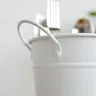 Organisateur ustensiles cuisine couverts bambou acier… – vue 5