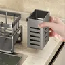 Support de rangement pour évier de cuisine en acier… – vue 4