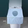 10 * housses de siège de toilette jetables pour les… – vue 4