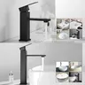 Mitigeur lavabo haut design contemporain chromé brillant… – vue 5