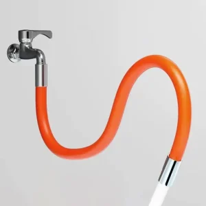 Rallonge de robinet de cuisine universelle 360 ° Tuyau Flexible rotatif en Silicone, Tube de robinet d’eau pour lavabo de salle de bains Rallonge de robinet de cuisine universelle 360 ° Tuyau Flexible rotatif en Silicone, Tube de robinet d’eau pour lavabo de salle de bains