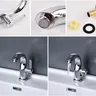 Robinet de lavabo de salle de bains ABS – vue 5