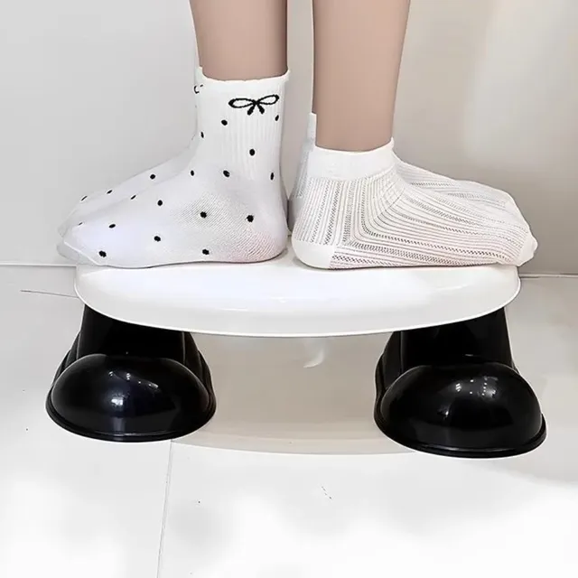 Tabouret toilette ergonomique antidérapant plastique… – vue 4