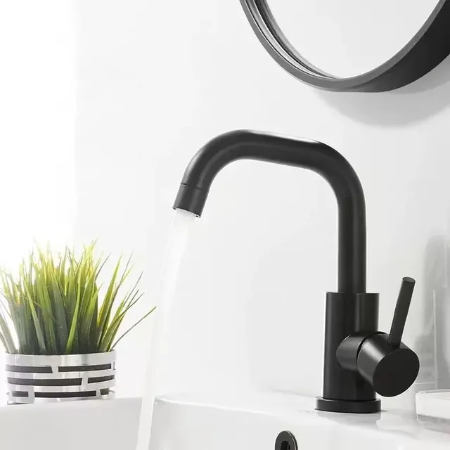 Robinet de cuisine en acier inoxydable – vue 4