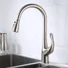 Robinet de cuisine tactile en Nickel brossé – vue 4