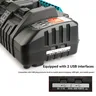 Chargeur batterie quatre ports 3A portable multi… – vue 4