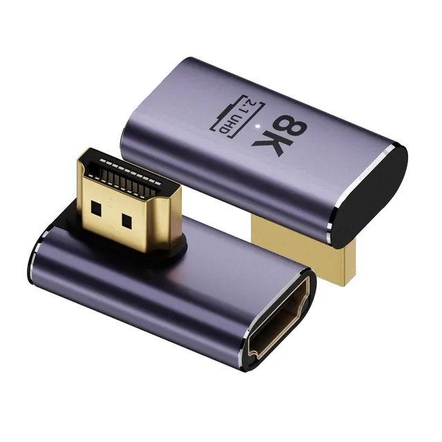 Adaptateur HDMI haute définition avec coque en aluminium – vue 3