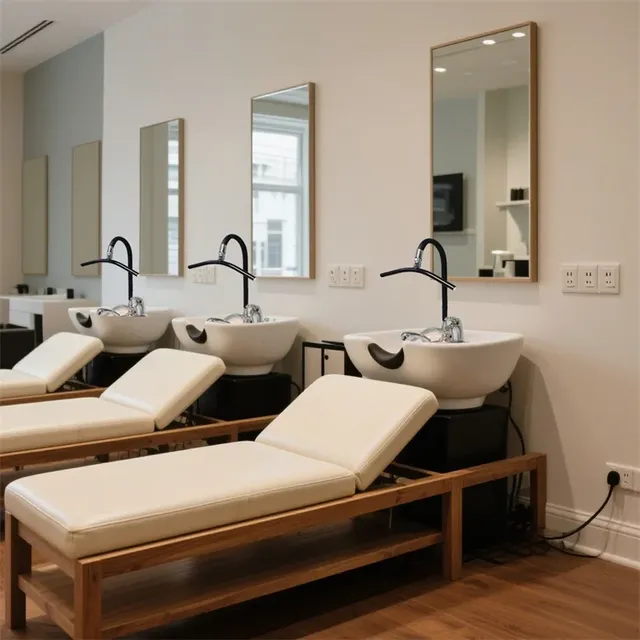 Salon Spa cascade sortie tête thérapie Circulation de… – vue 3