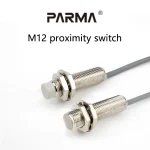 Le capteur de proximité M12 est un interrupteur à induction métallique NPN à trois fils normalement ouvert 24v 12MM avec bande de protection étanche