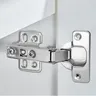 Charnières de porte d'armoire en acier inoxydable – vue 2