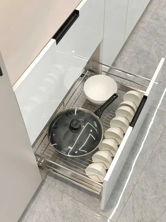 Étagère d'usine armoire de cuisine panier suspendu… – vue 4