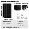 Kit complet de système solaire 10000W – vue 2