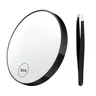 Miroir grossissant 30x compact portable rond noir… – vue 1