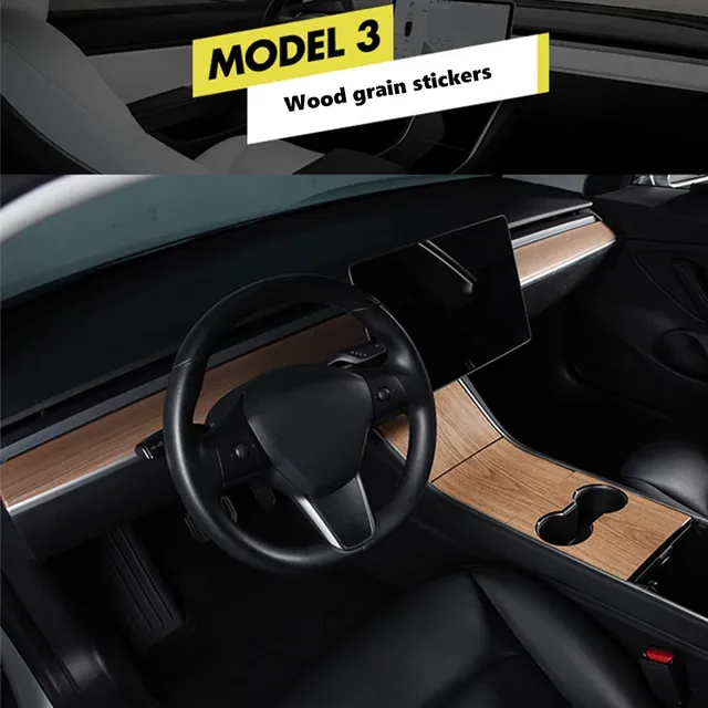 Autocollant de panneau de commande Central pour Tesla… – vue 2