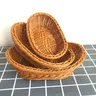 Panier de rangement de cuisine en rotin – vue 4