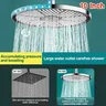 Pommeau de douche de luxe à haute pression de 10 pouces – vue 2