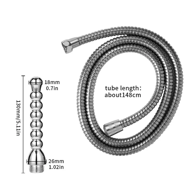 Pommeau de douche à main en métal domestique – vue 6