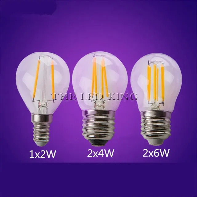 Ampoule LED bougie E27 E14 220V 4W 6W 8W Vintage rétro… – vue 2