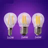 Ampoule LED bougie E27 E14 220V 4W 6W 8W Vintage rétro… – vue 2