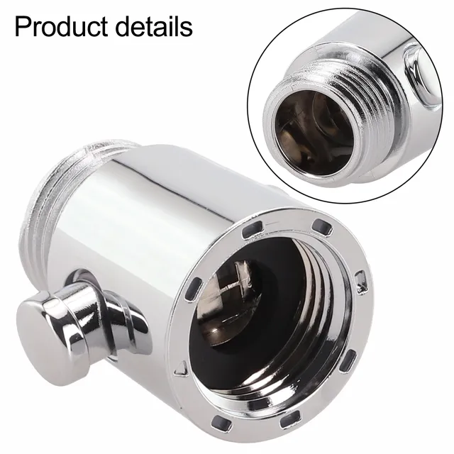 Interrupteur de commande de pomme de douche – vue 3