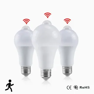 Ampoule LED intelligente avec capteur de mouvement PIR