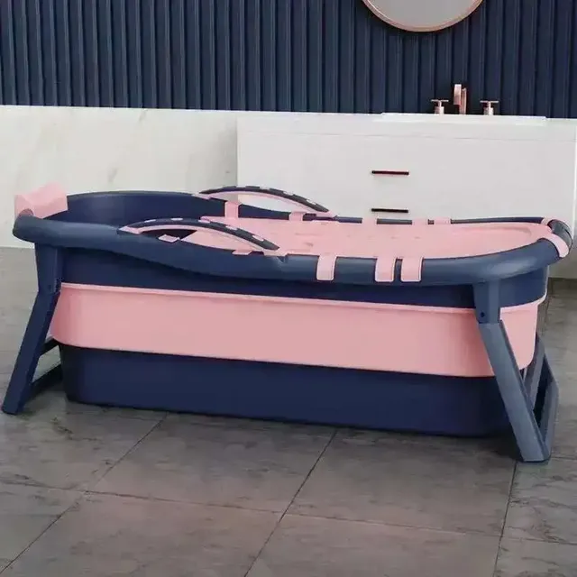 Baignoire pliante en plastique moderne pour adulte – vue 3