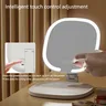 Miroir de maquillage pliable à lumière LED tricolore – vue 6