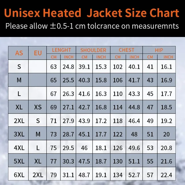 TODWARM hommes gilet chauffant veste chauffée hiver… – vue 6