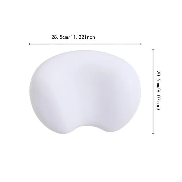 Oreiller baignoire spa domestique ergonomique galbé… – vue 6