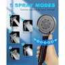 Pommeau de douche avec 5 Modes de pulvérisation – vue 4