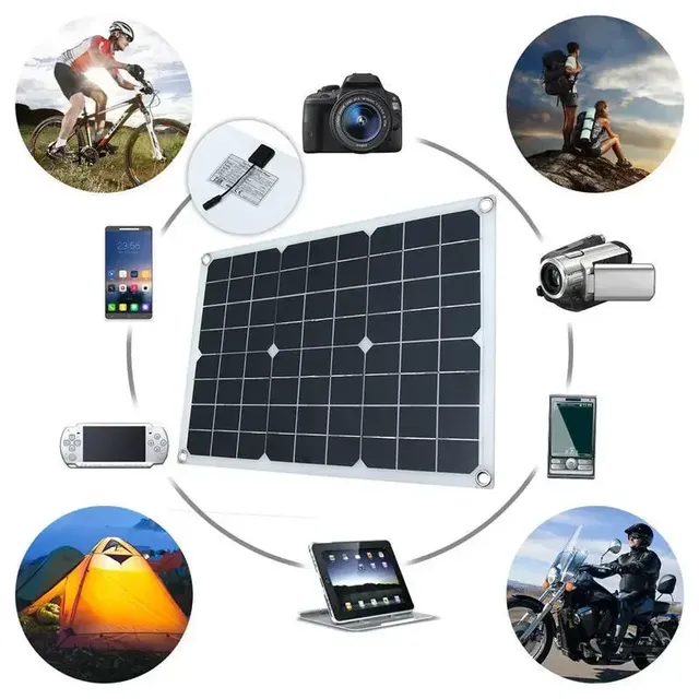 Kit de panneau solaire USB avec contrôleur 100A – vue 6