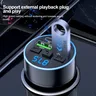 Chargeur de voiture transmetteur FM Bluetooth 5.0 mains… – vue 4