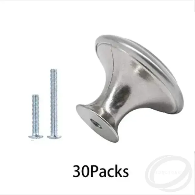 Boutons de tiroir d'armoire en acier inoxydable – vue 2
