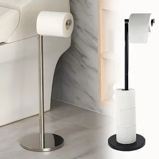 Porte-serviettes en papier salle de bains en acier inoxydable
