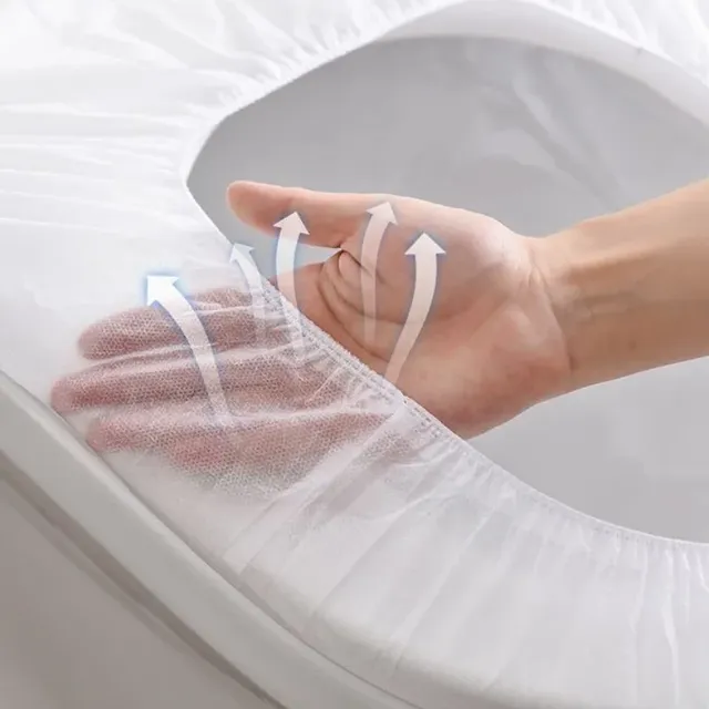 Siège de toilette blanc jetable – vue 4