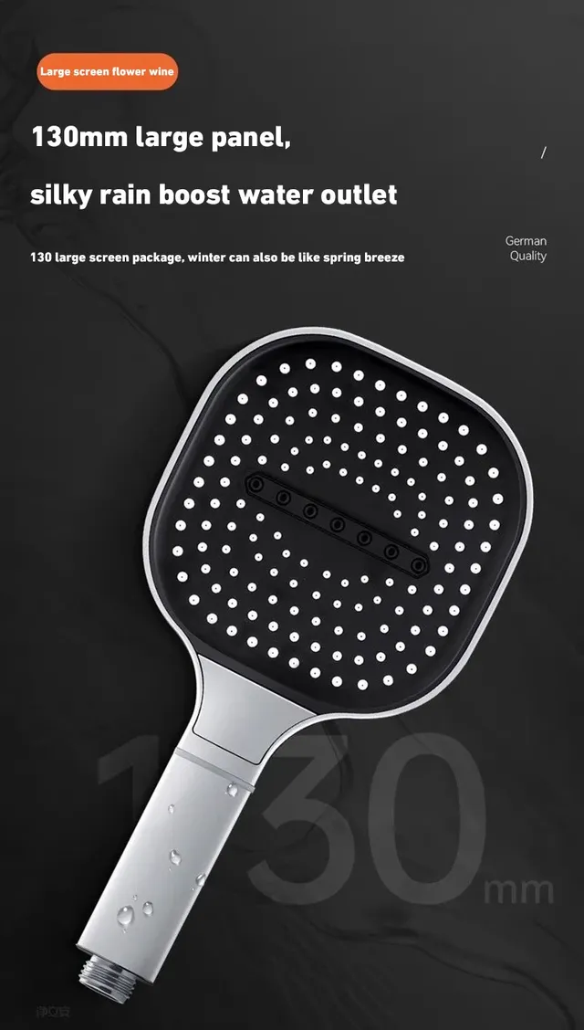 Xiaomi-Pommeau de douche à grand panneau – vue 6