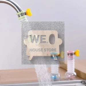 1X 360 ° Extension pivotante, aérateur de robinet de cuisine, tuyau télescopique, pulvérisateur, filtre, diffuseur, buse d&rsquo;économie d&rsquo;eau, connecteur de robinet de bain