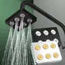 Pommeau de douche haute pression mural 360 ° Pommeau de… – vue 2